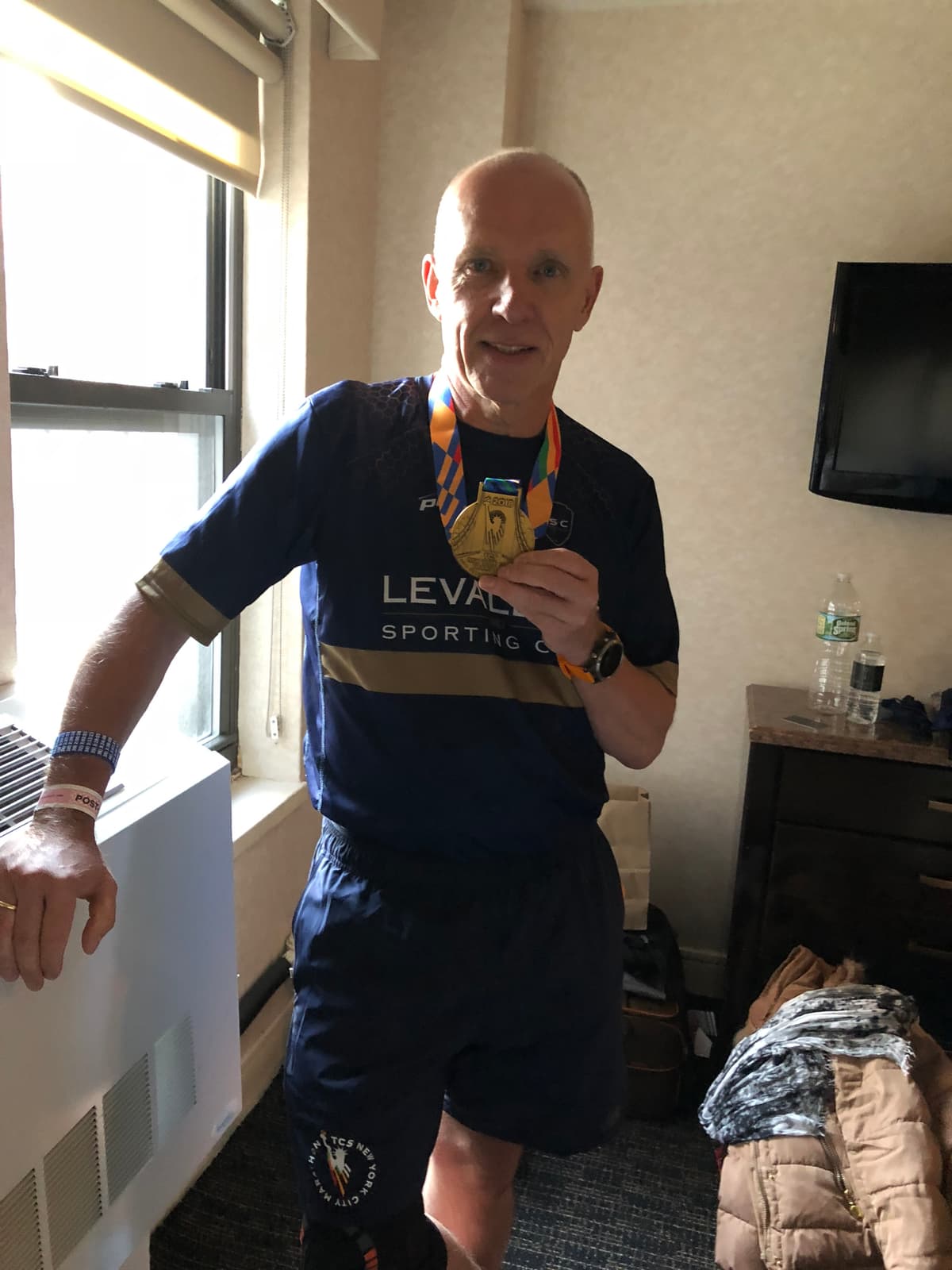Marathon de New York 2018 — médaille TCS